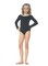 The Costume Center Black Bodysuit Girl Child Halloween Costume - XL